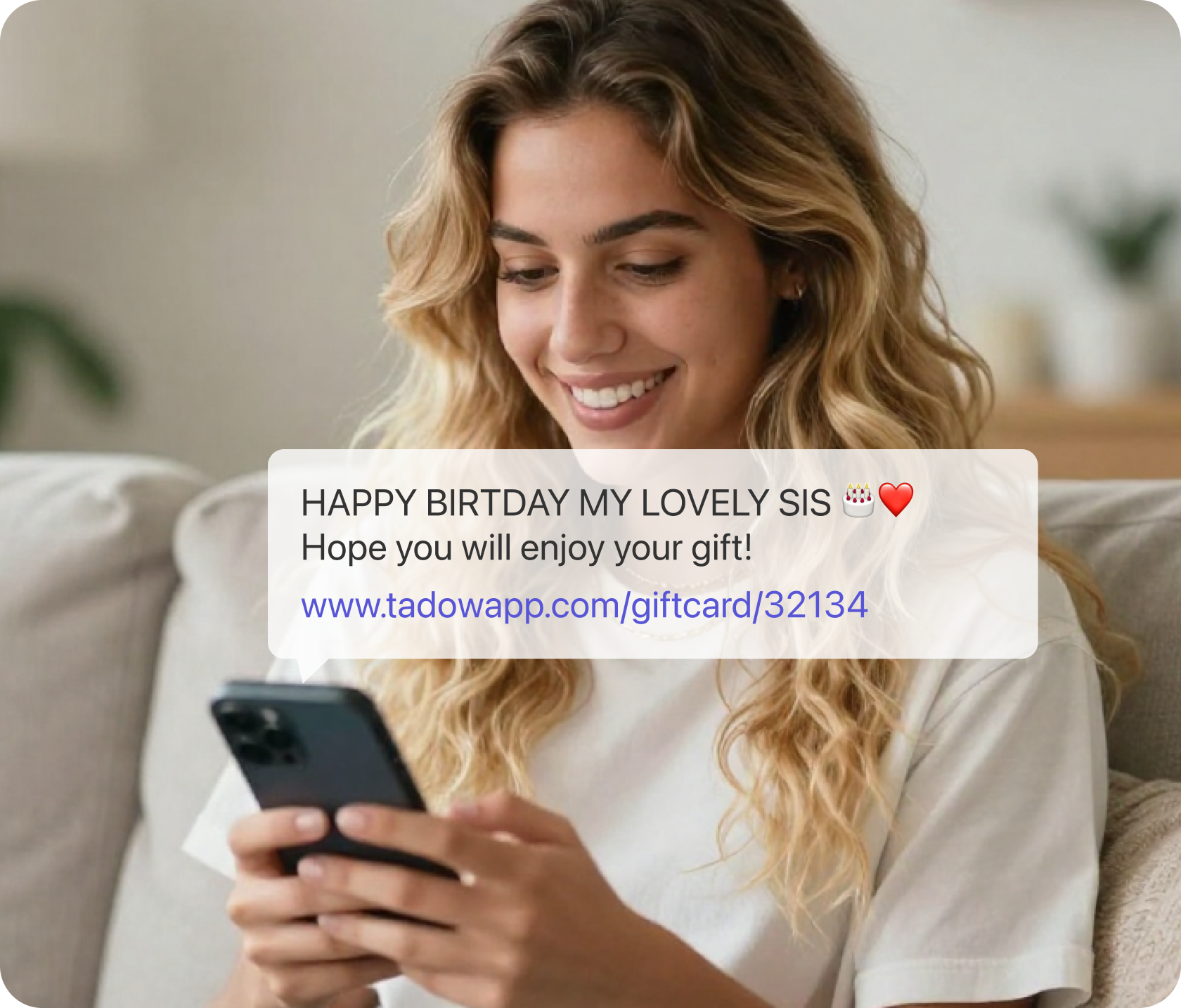 Send and redeem gift